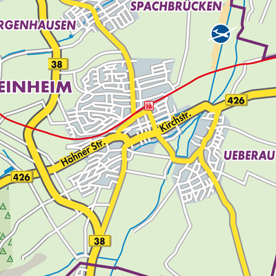Übersichtsplan Reinheim
