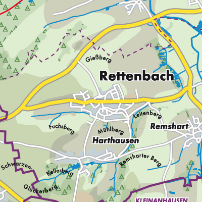 Übersichtsplan Rettenbach