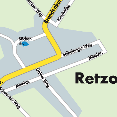 Stadtplan Retzow