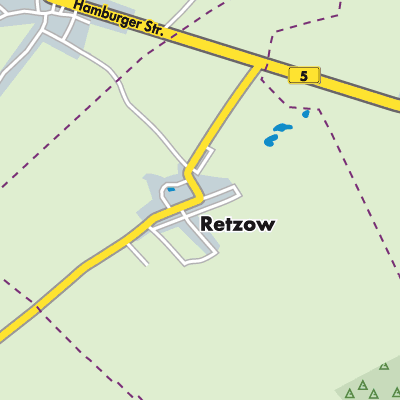 Übersichtsplan Retzow