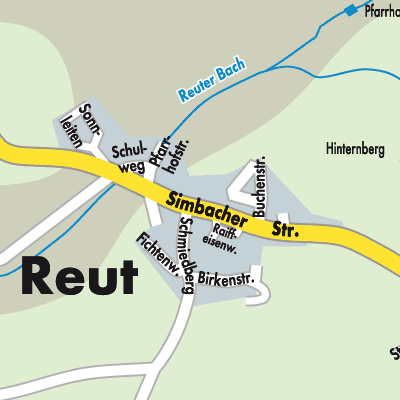 Stadtplan Reut