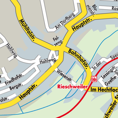 Stadtplan Rieschweiler-Mühlbach