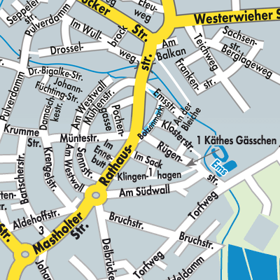 Stadtplan Rietberg