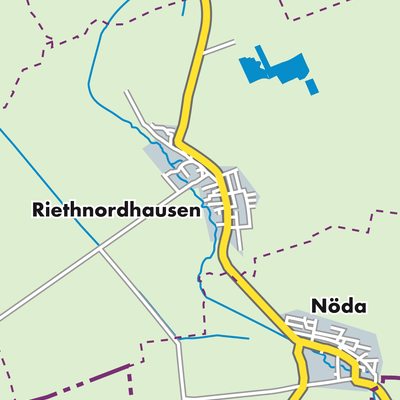 Übersichtsplan Riethnordhausen