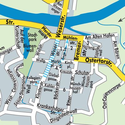 Stadtplan Rinteln