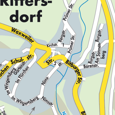 Stadtplan Rittersdorf