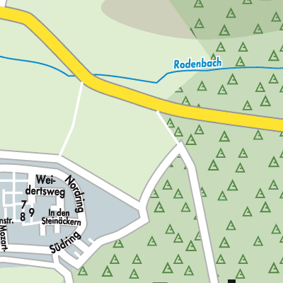 Stadtplan Rodenbach