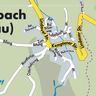 Stadtplan Röthenbach (Allgäu)