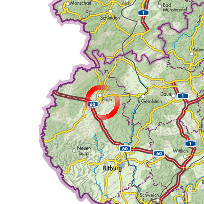 Landkarte Rommersheim