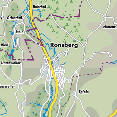 Übersichtsplan Ronsberg