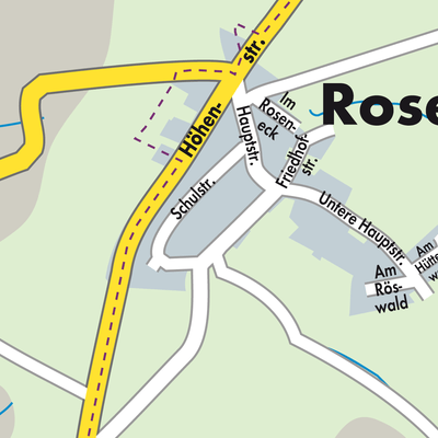 Stadtplan Rosenkopf