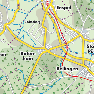 Übersichtsplan Rotenhain