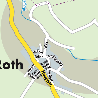 Stadtplan Roth