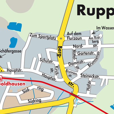 Stadtplan Ruppach-Goldhausen