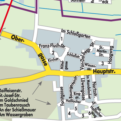 Stadtplan Ruppertsberg