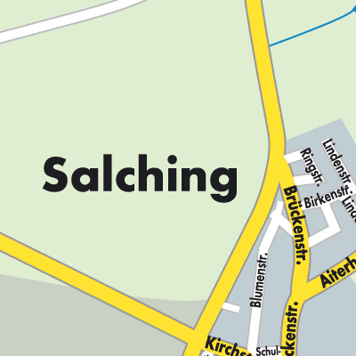 Stadtplan Salching