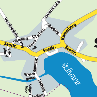 Stadtplan Salem