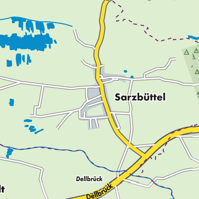 Übersichtsplan Sarzbüttel