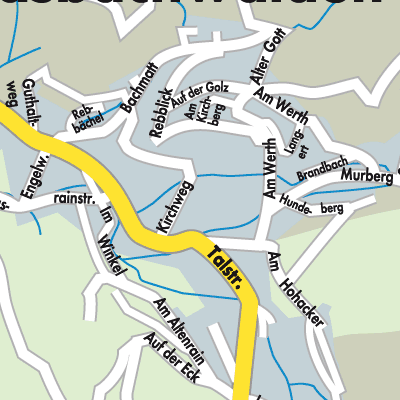 Stadtplan Sasbachwalden