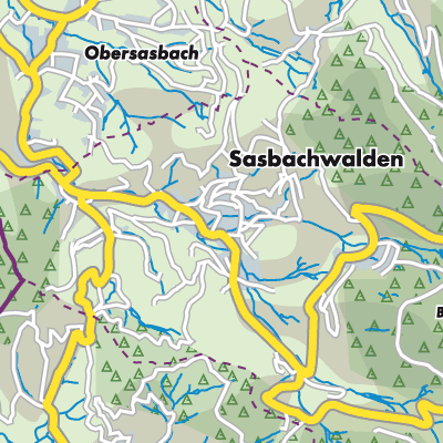 Übersichtsplan Sasbachwalden