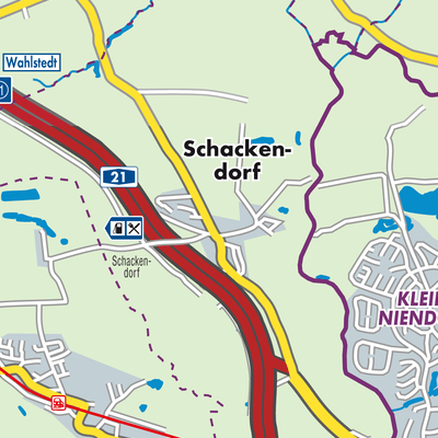 Übersichtsplan Schackendorf