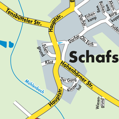 Stadtplan Schafstedt