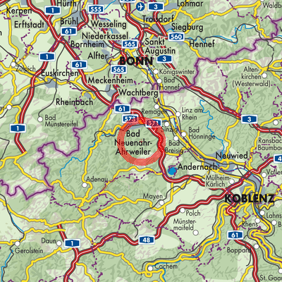 Landkarte Schalkenbach