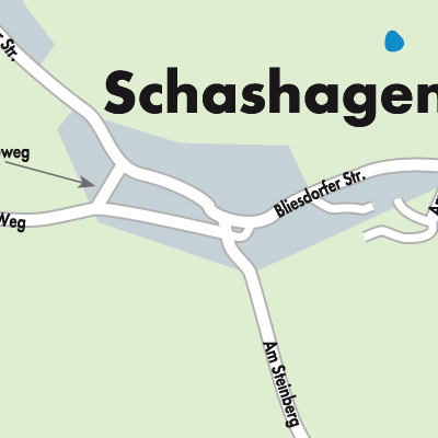 Stadtplan Schashagen
