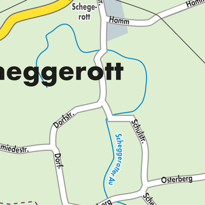 Stadtplan Scheggerott