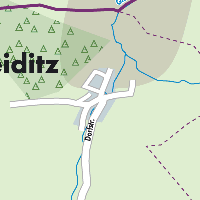Stadtplan Scheiditz