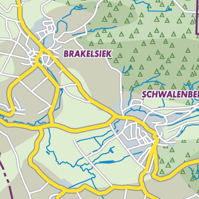 Übersichtsplan Schieder-Schwalenberg