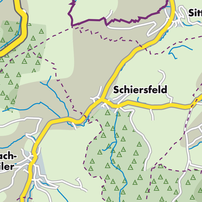 Übersichtsplan Schiersfeld