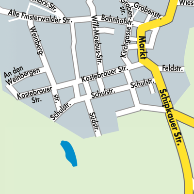 Stadtplan Schipkau