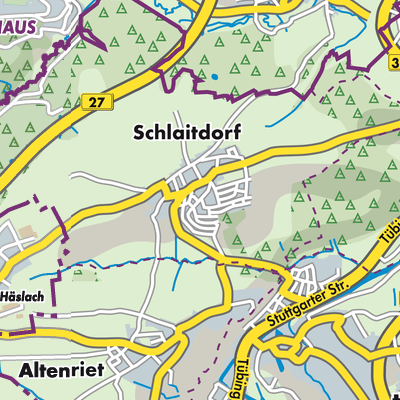 Übersichtsplan Schlaitdorf