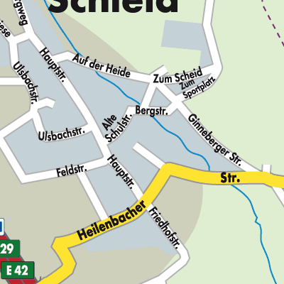 Stadtplan Schleid