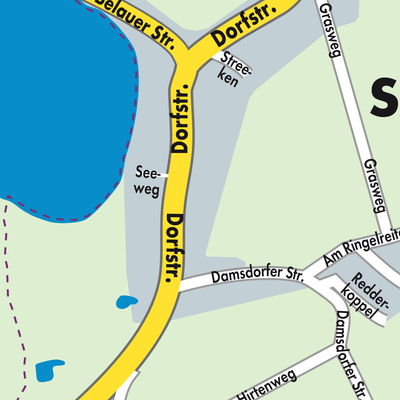 Stadtplan Schmalensee
