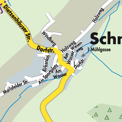 Stadtplan Schmeheim