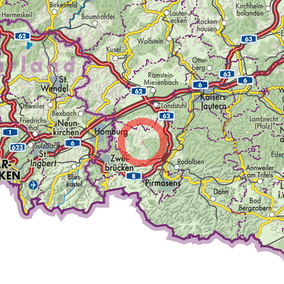 Landkarte Schmitshausen