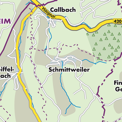 Übersichtsplan Schmittweiler