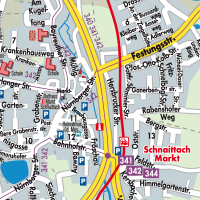 Stadtplan Schnaittach