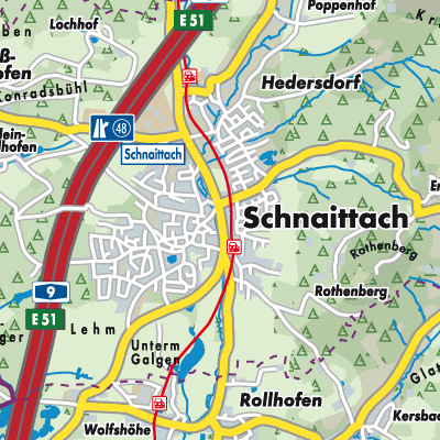 Übersichtsplan Schnaittach