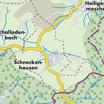 Übersichtsplan Schneckenhausen