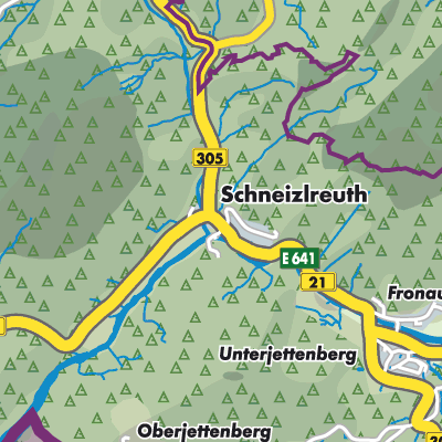Übersichtsplan Schneizlreuth