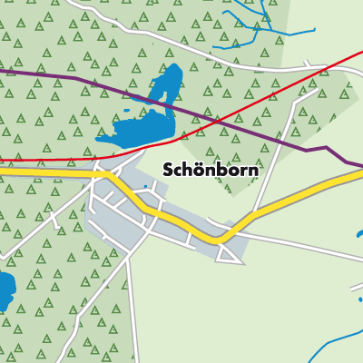 Übersichtsplan Schönborn