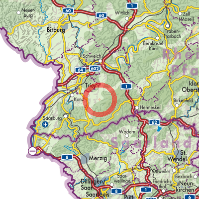 Landkarte Schöndorf