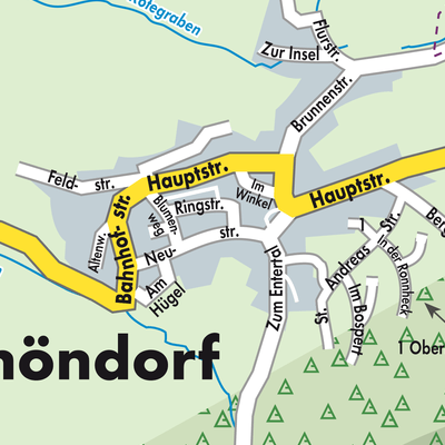 Stadtplan Schöndorf