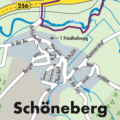 Stadtplan Schöneberg