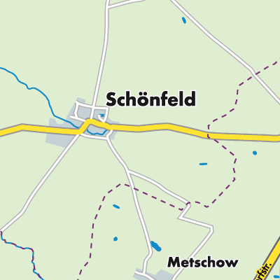 Übersichtsplan Schönfeld