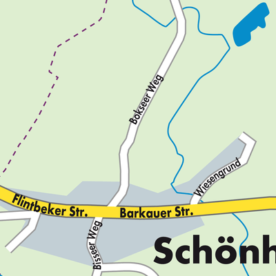 Stadtplan Schönhorst
