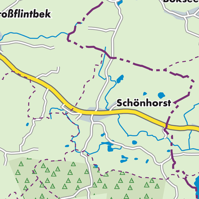 Übersichtsplan Schönhorst